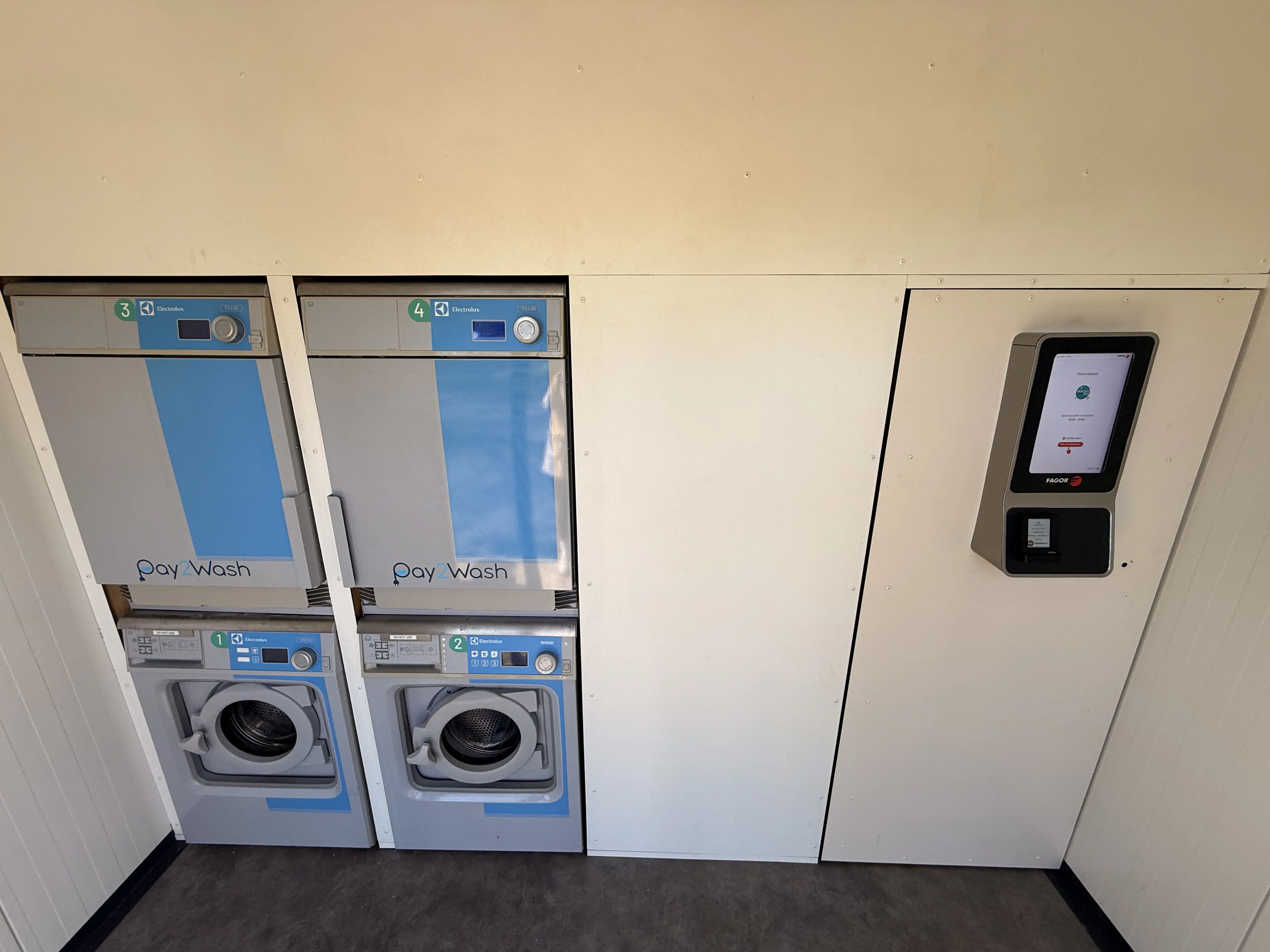 Camping De Rammelbeek — wasmachines